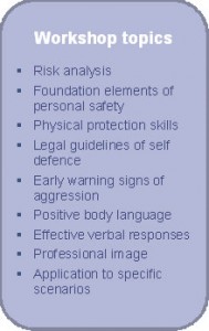 Disability services workshop topics